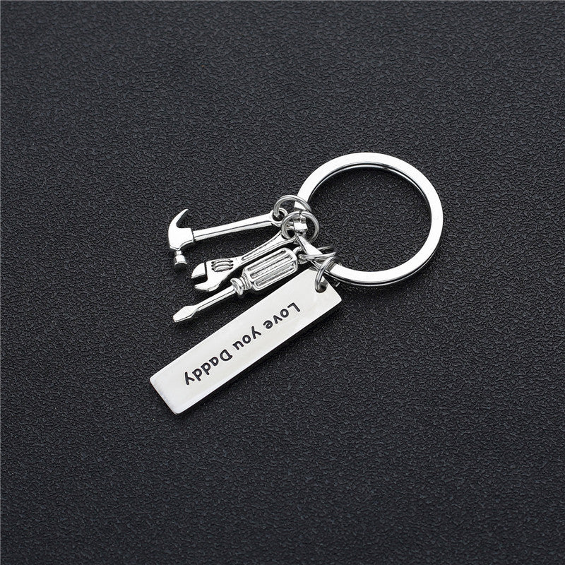 Fathers Day Gift Tool Keychain