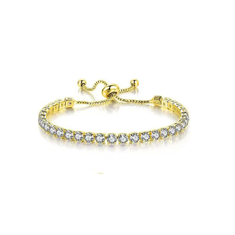 Tennis bracelet gold