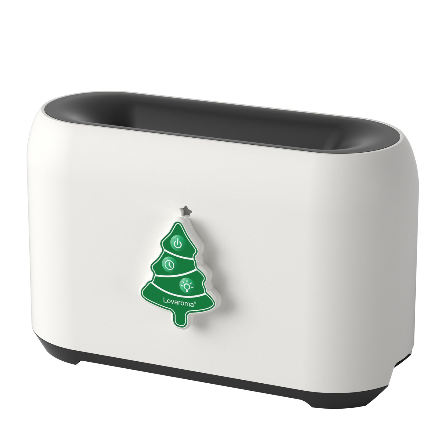 Christmas Flame Humidifier Ultrasonic Remote Control Desktop Humidification