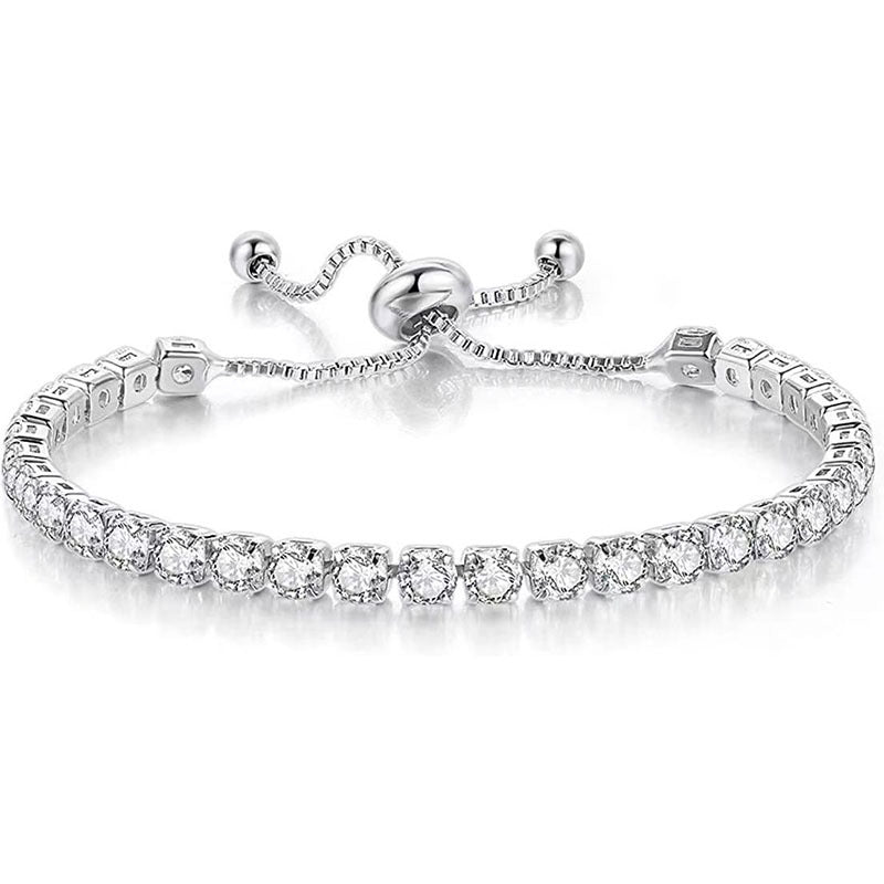 Tennis bracelet silver