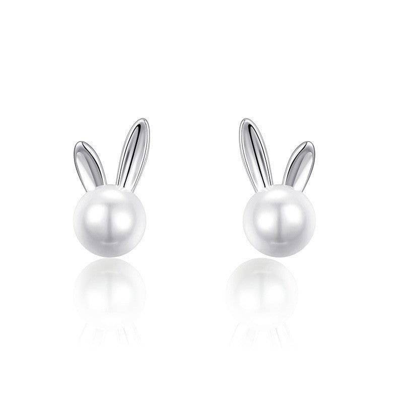 S925 Sterling Silver Freshwater Pearl Pendant Clavicle Chain
