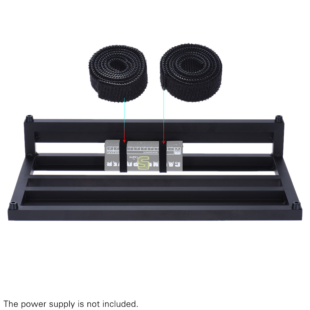 Electric guitar pedal board