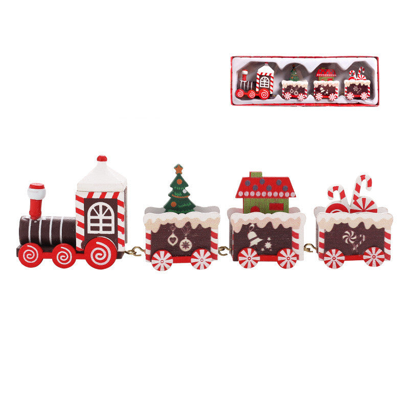 chocolate Christmas train