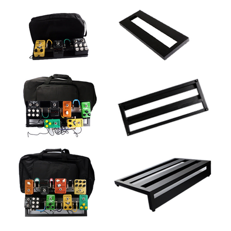 Electric guitar pedal board