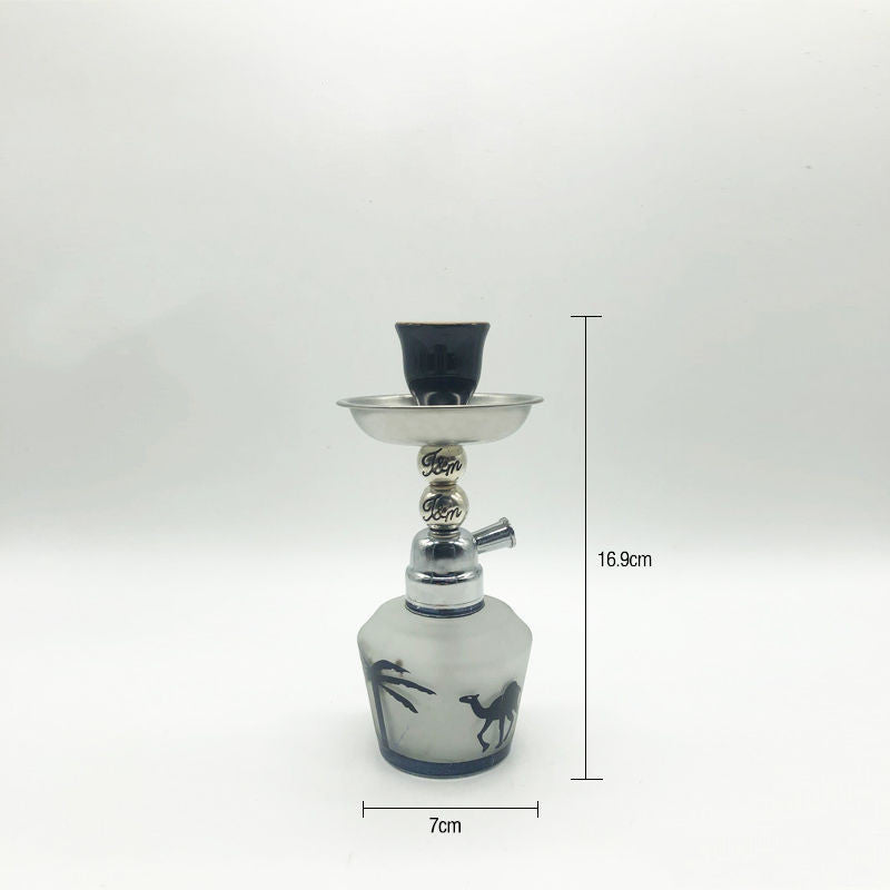Mini Hookah Single Tube Glass Set