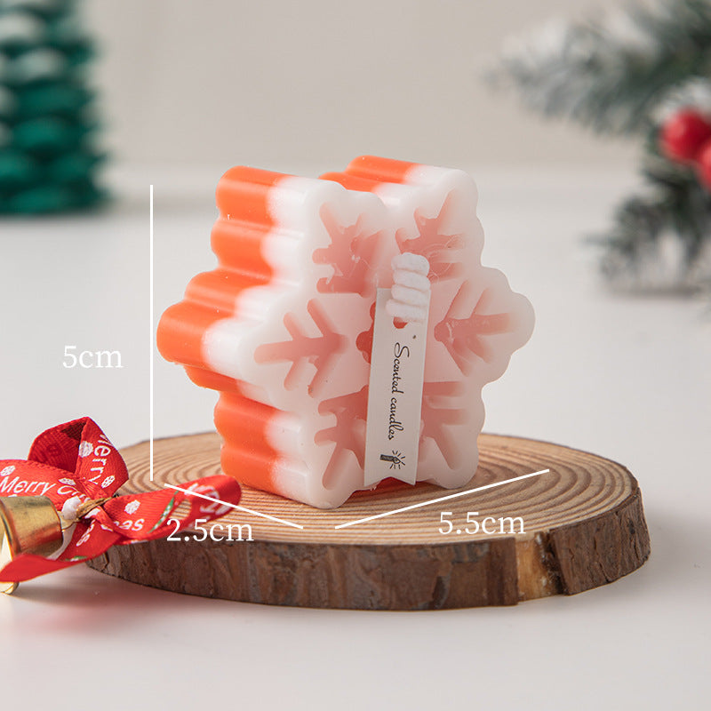 Christmas Gift Snowflake Aromatherapy Candle