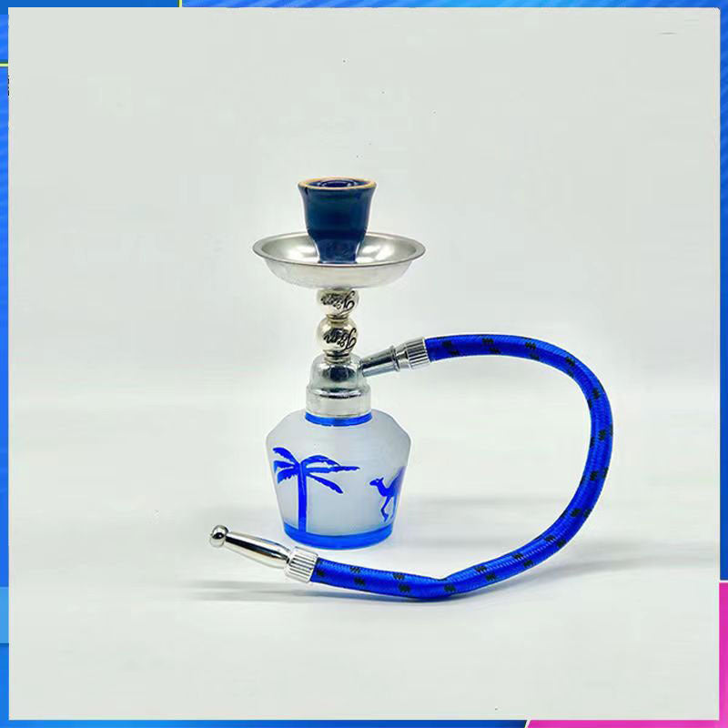 Mini Hookah Single Tube Glass Set