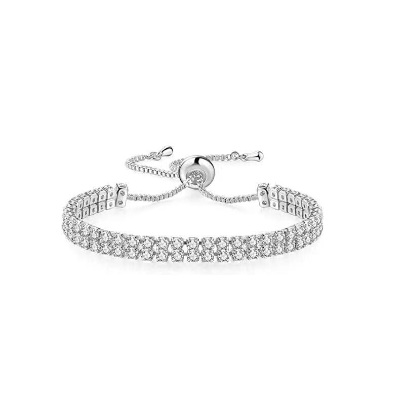 Tennis bracelet silver
