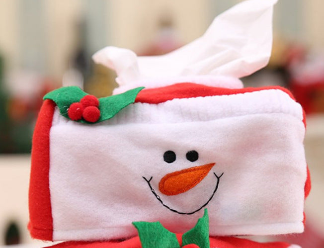 Christmas Decorations Christmas Tissue Box Decoration Large