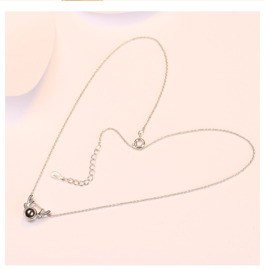 100 Languages I Love You Love Memory Necklace